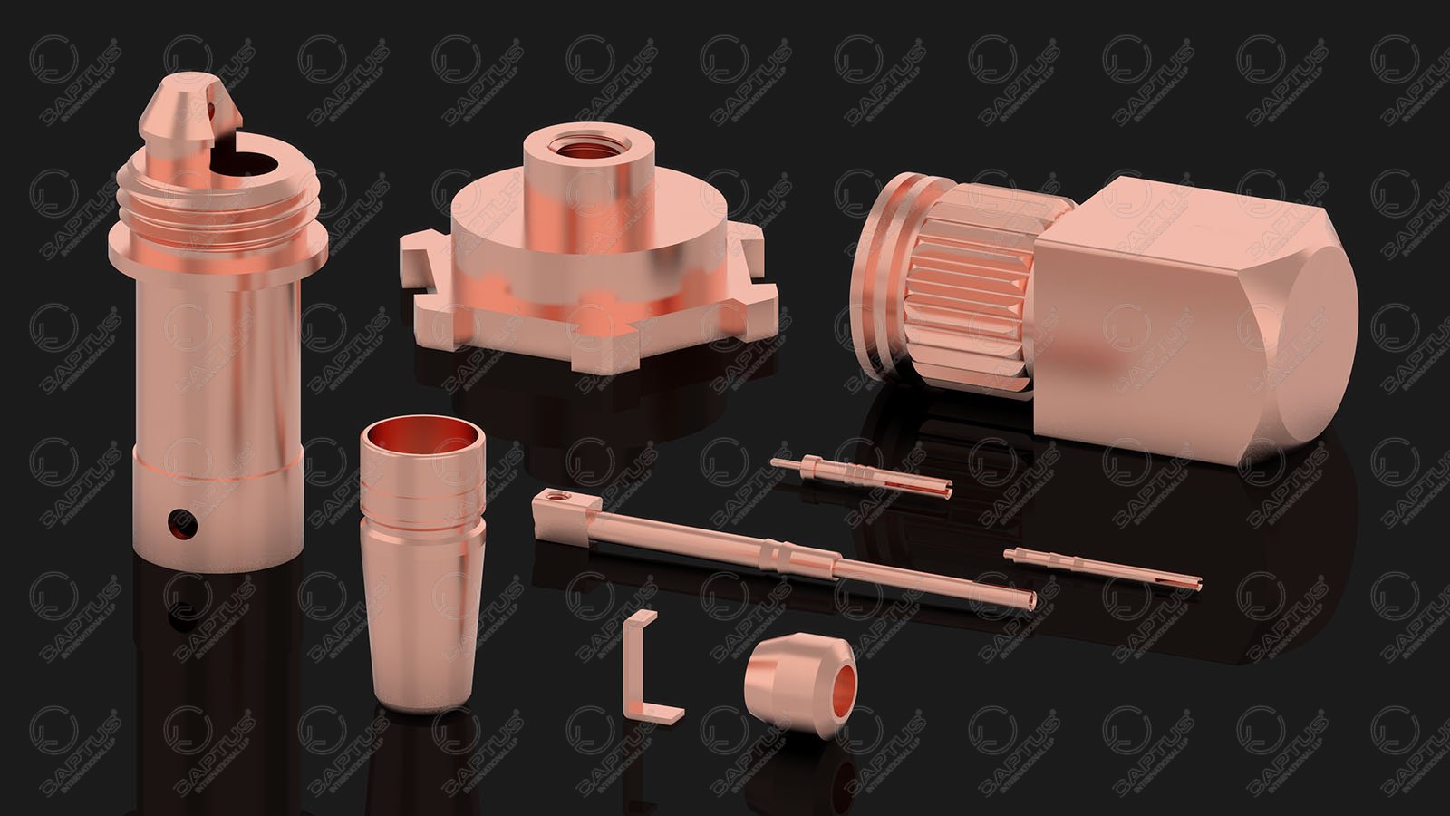 Copper Machine Parts